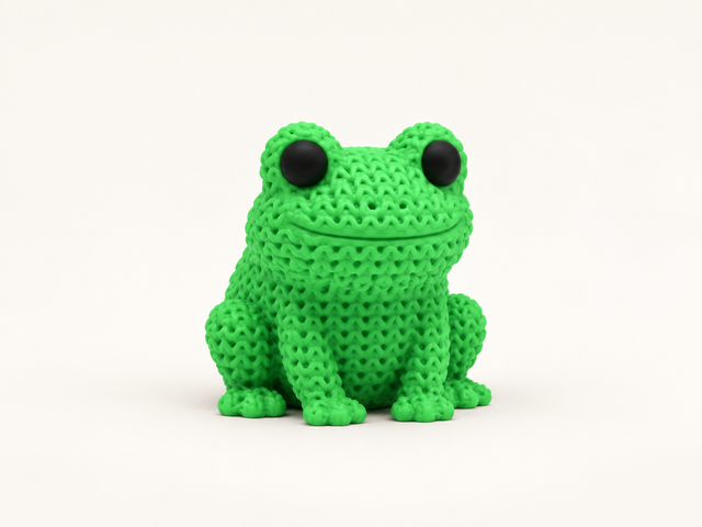 Faye the Frog — studio product image, view 1