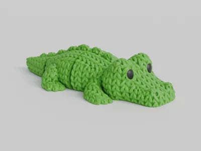 Articulated Chompy the Crocodile
