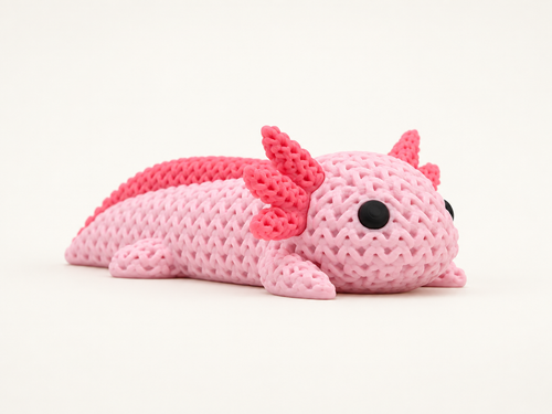 Anthony axolotl — studio product image