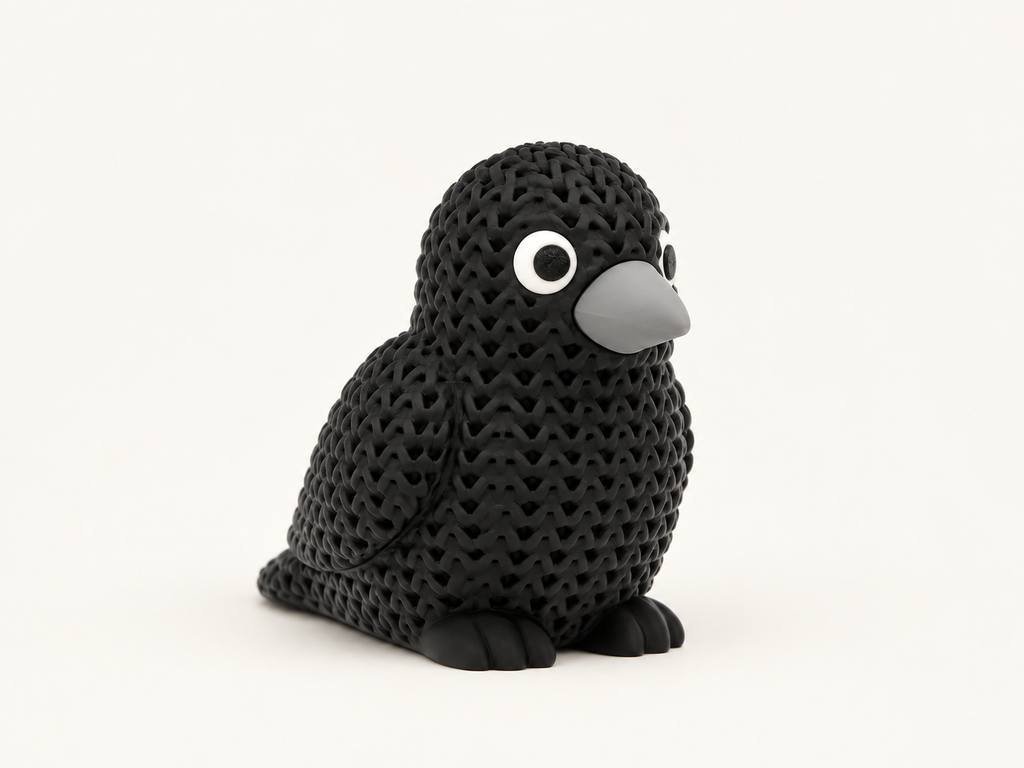 Cedric the Crow — studio product image, view 1