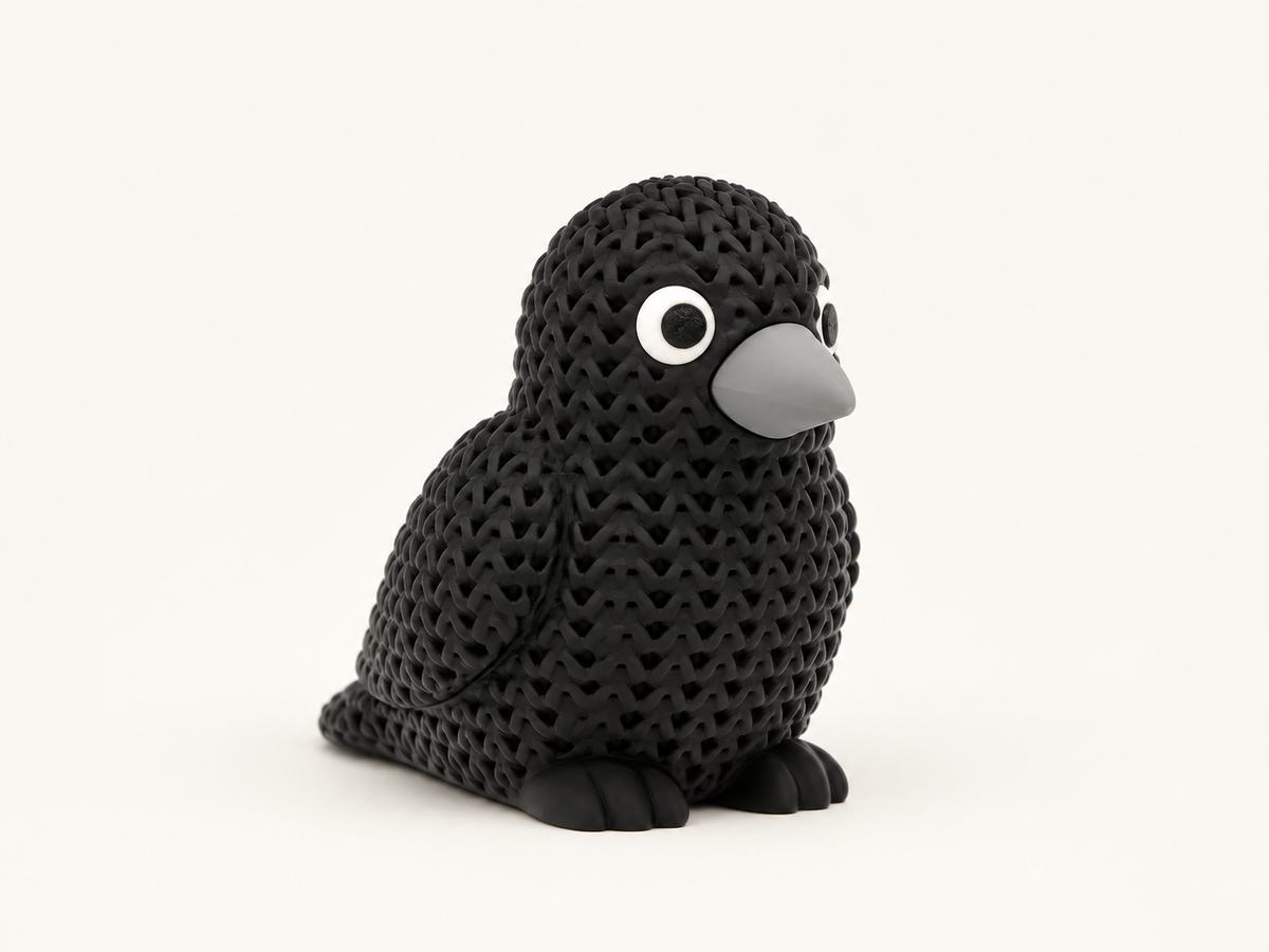 Cedric the Crow — studio product image, view 1