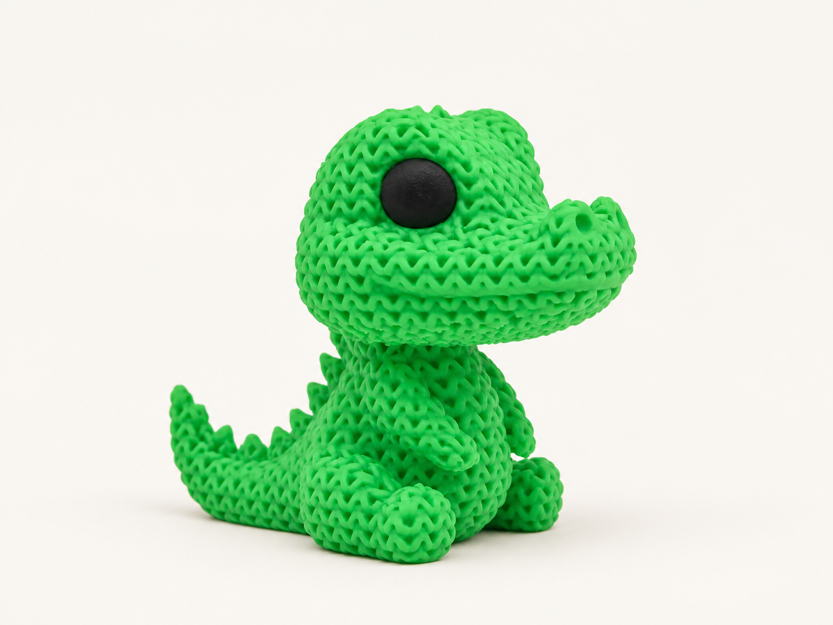 Chompy the crocodile — studio product image, view 1