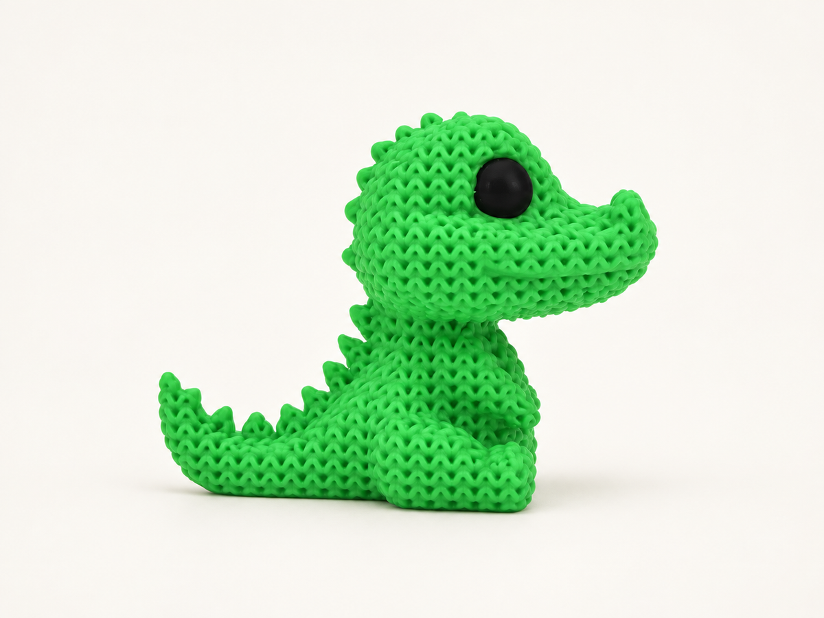 Chompy the crocodile — studio product image, view 2