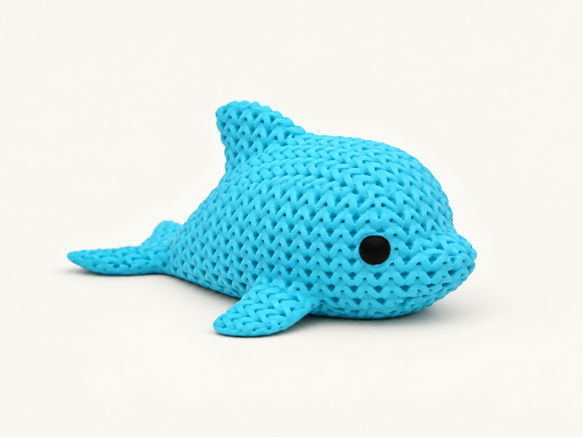 Dolly the dolphin — studio product image, view 1