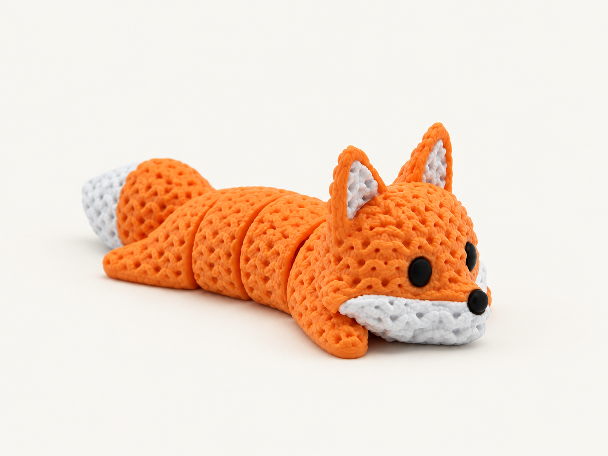 Articulated Freddie the Fox — studio product image, view 1