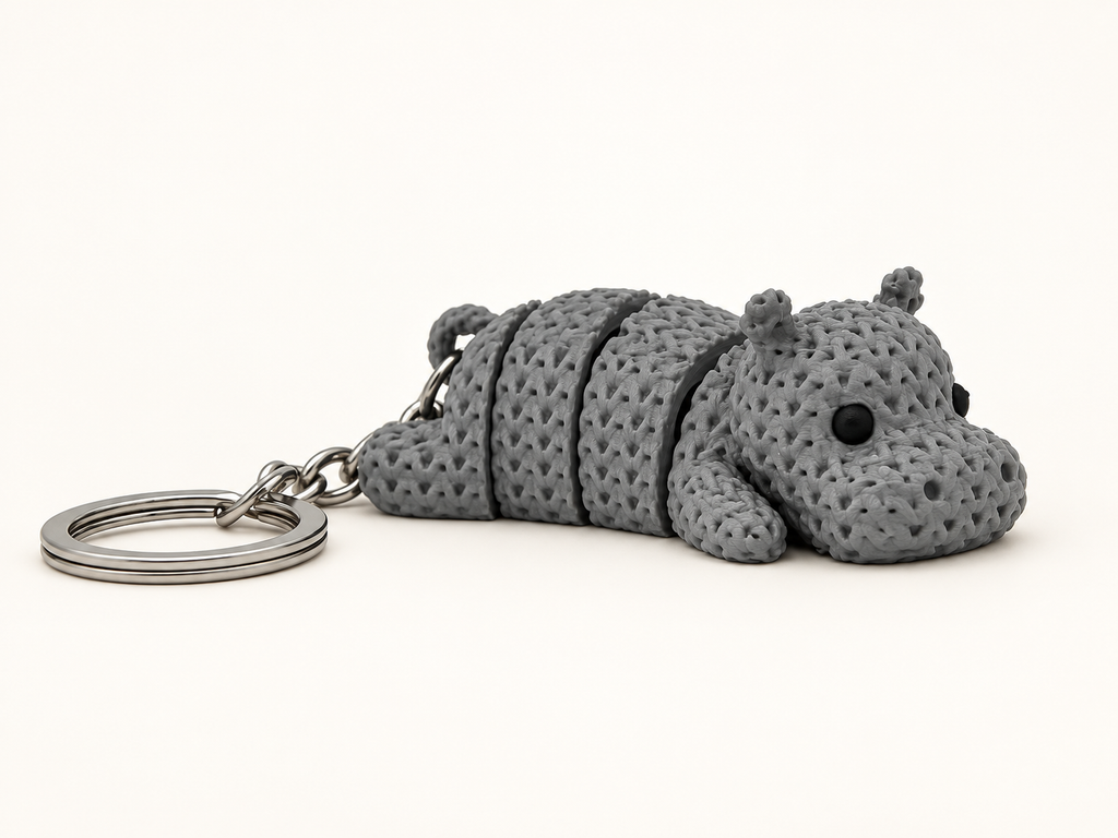 Articulated Henrietta Hippo — studio product image, view 3