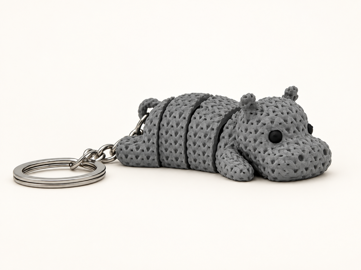 Articulated Henrietta Hippo — studio product image, view 3