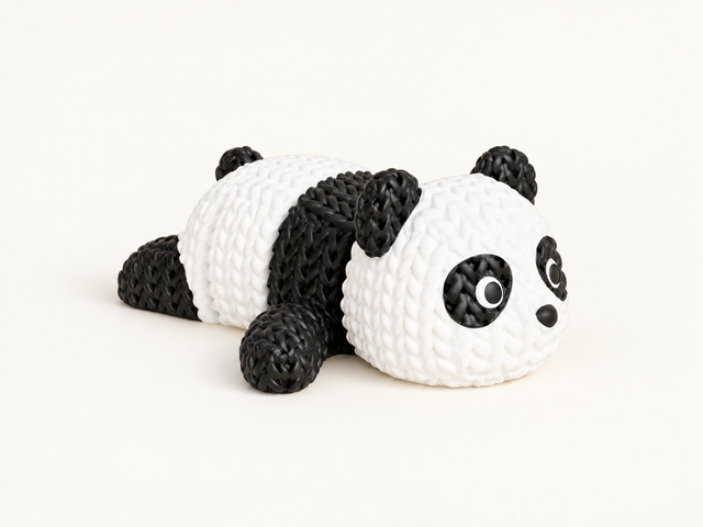 Articulated Peter Panda — studio product image, view 1