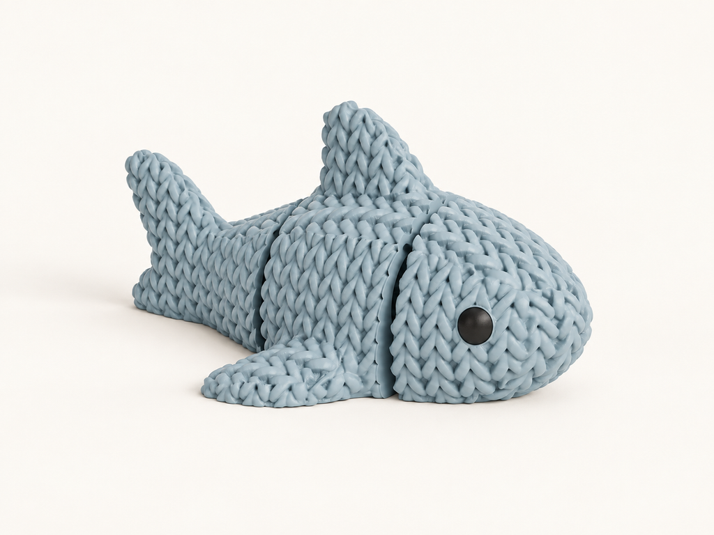 Articulated Sammy Shark — studio product image, view 1