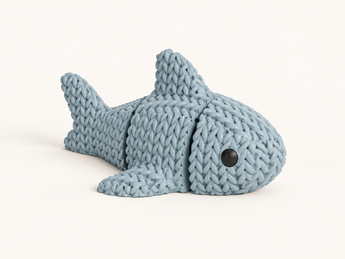Articulated Sammy Shark — studio product image, view 1